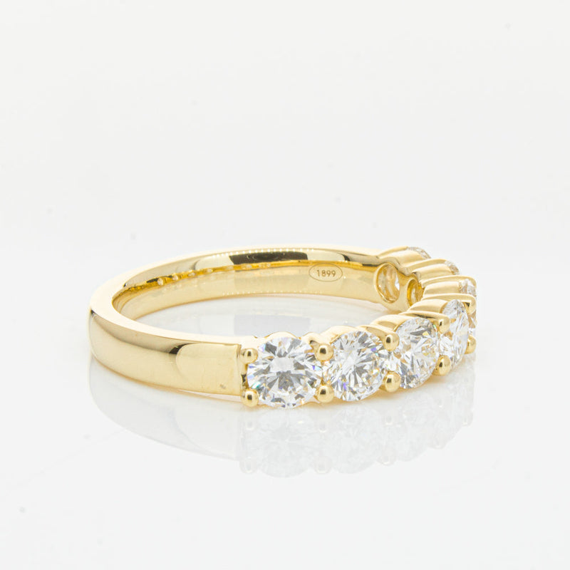 18ct Yellow Gold 1.61ct Diamond Panorama Ring-Ring-Walker & Hall