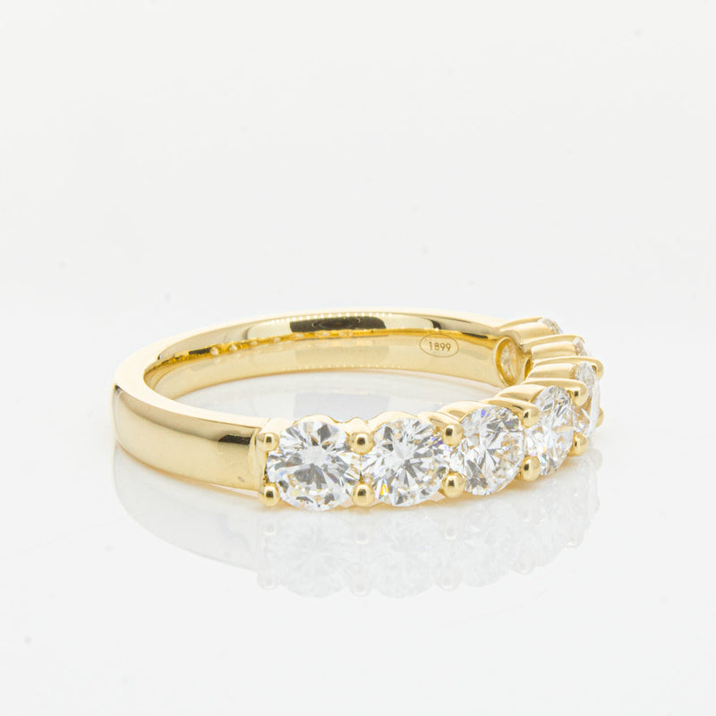 18ct Yellow Gold 1.61ct Diamond Panorama Ring-Ring-Walker & Hall