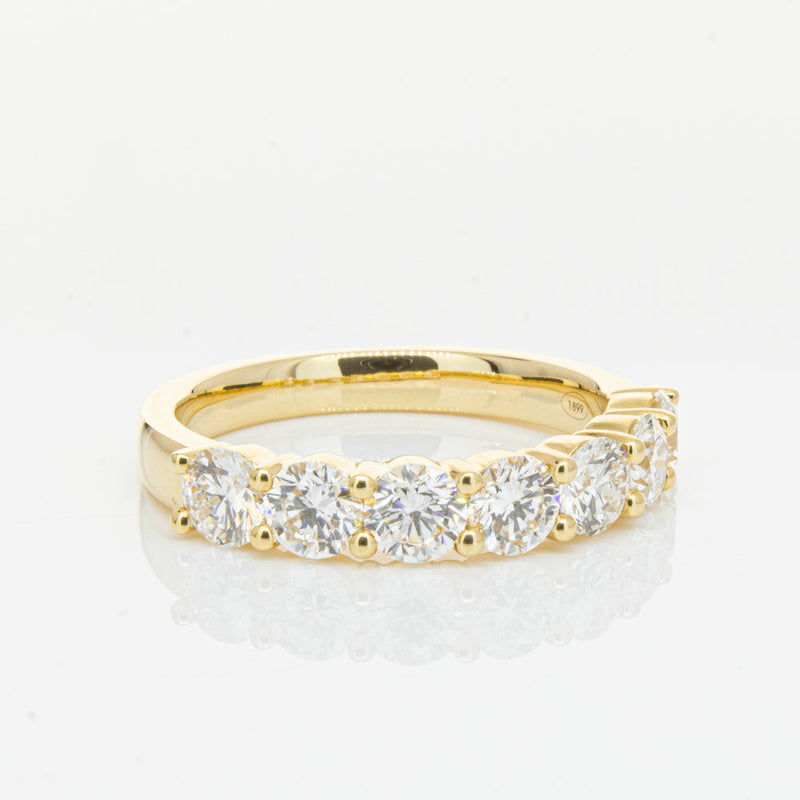 18ct Yellow Gold 1.61ct Diamond Panorama Ring-Ring-Walker & Hall