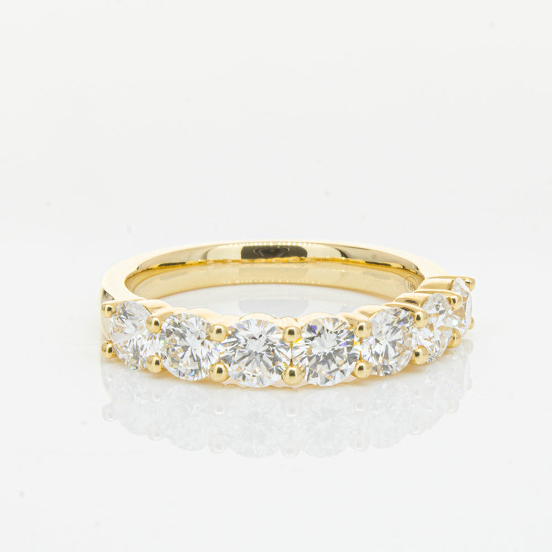 18ct Yellow Gold 1.61ct Diamond Panorama Ring-Ring-Walker & Hall