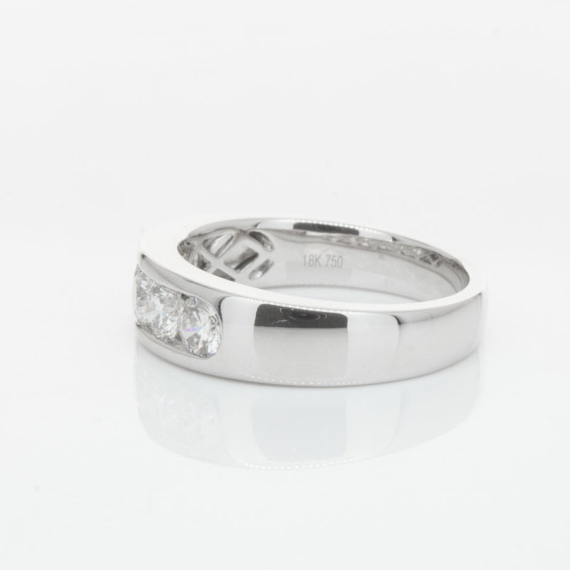 18ct White Gold 1.01ct Diamond Loire Ring-Ring-Walker & Hall