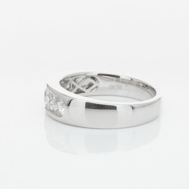 18ct White Gold 1.01ct Diamond Loire Ring-Ring-Walker & Hall