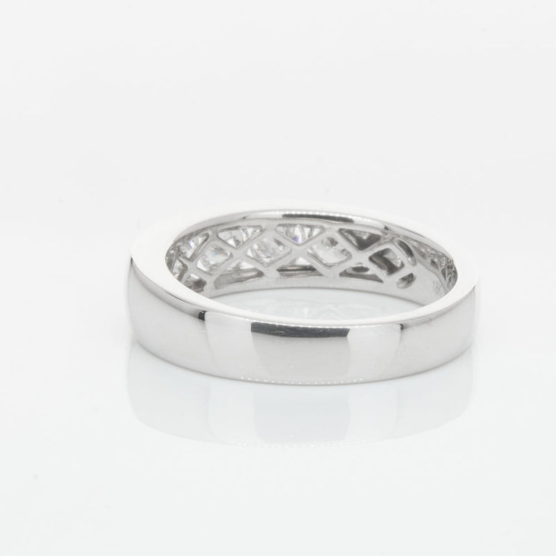 18ct White Gold 1.01ct Diamond Loire Ring-Ring-Walker & Hall