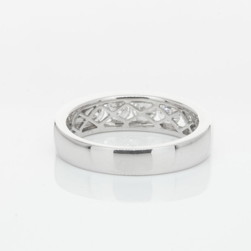 18ct White Gold 1.01ct Diamond Loire Ring-Ring-Walker & Hall