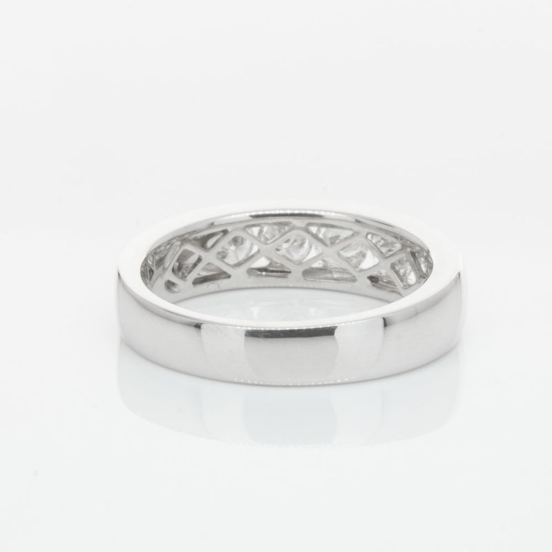 18ct White Gold 1.01ct Diamond Loire Ring-Ring-Walker & Hall