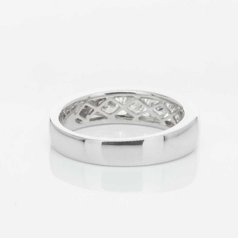 18ct White Gold 1.01ct Diamond Loire Ring-Ring-Walker & Hall