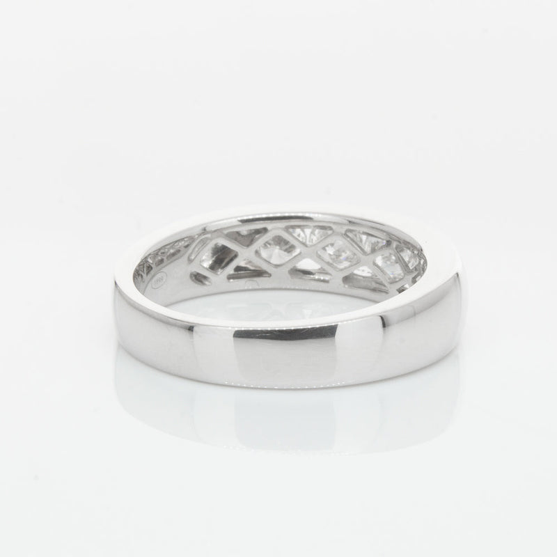 18ct White Gold 1.01ct Diamond Loire Ring-Ring-Walker & Hall