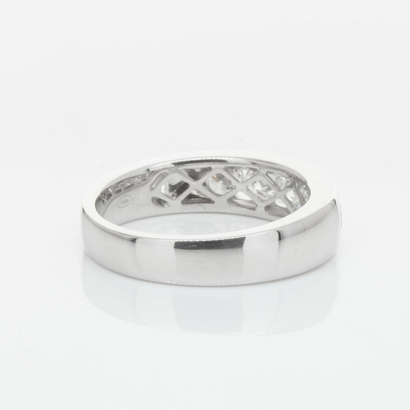 18ct White Gold 1.01ct Diamond Loire Ring-Ring-Walker & Hall