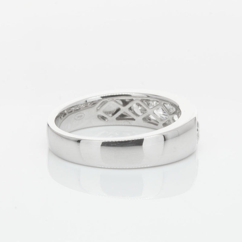 18ct White Gold 1.01ct Diamond Loire Ring-Ring-Walker & Hall