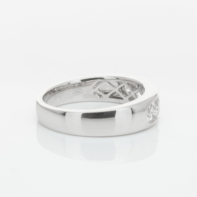 18ct White Gold 1.01ct Diamond Loire Ring-Ring-Walker & Hall