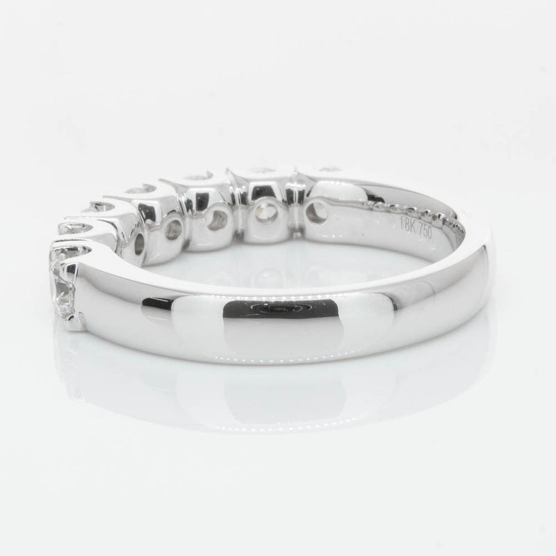 18ct White Gold Diamond Rialto Ring-Ring-Walker & Hall