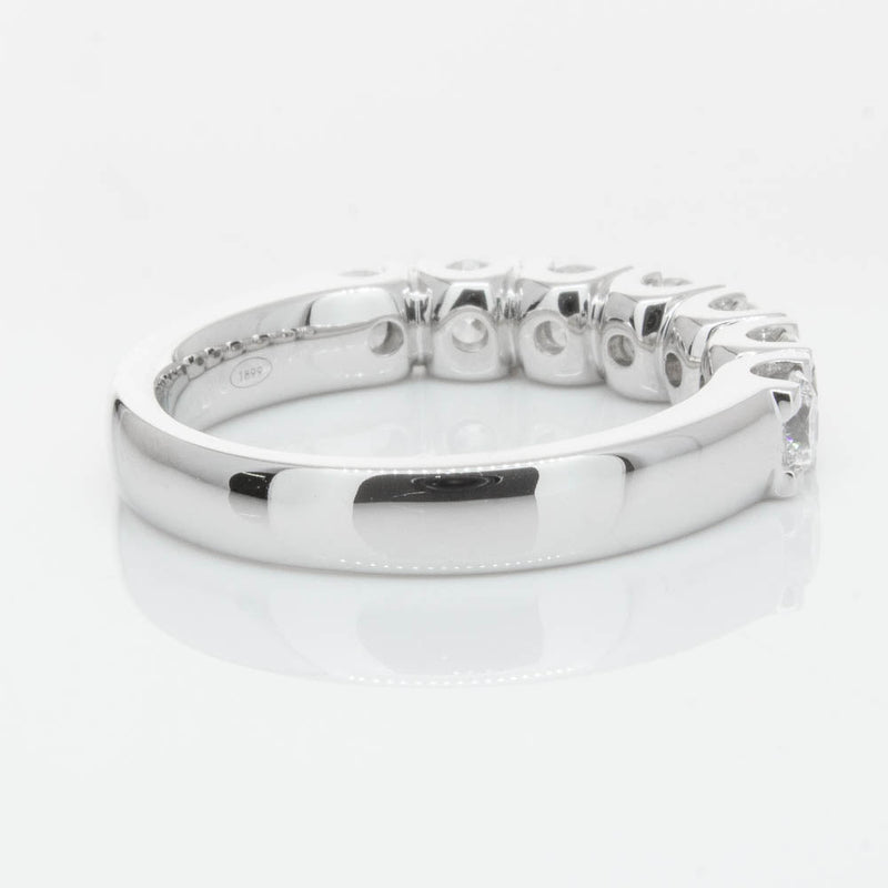 18ct White Gold Diamond Rialto Ring-Ring-Walker & Hall