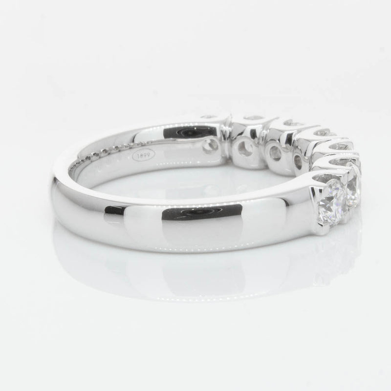 18ct White Gold Diamond Rialto Ring-Ring-Walker & Hall
