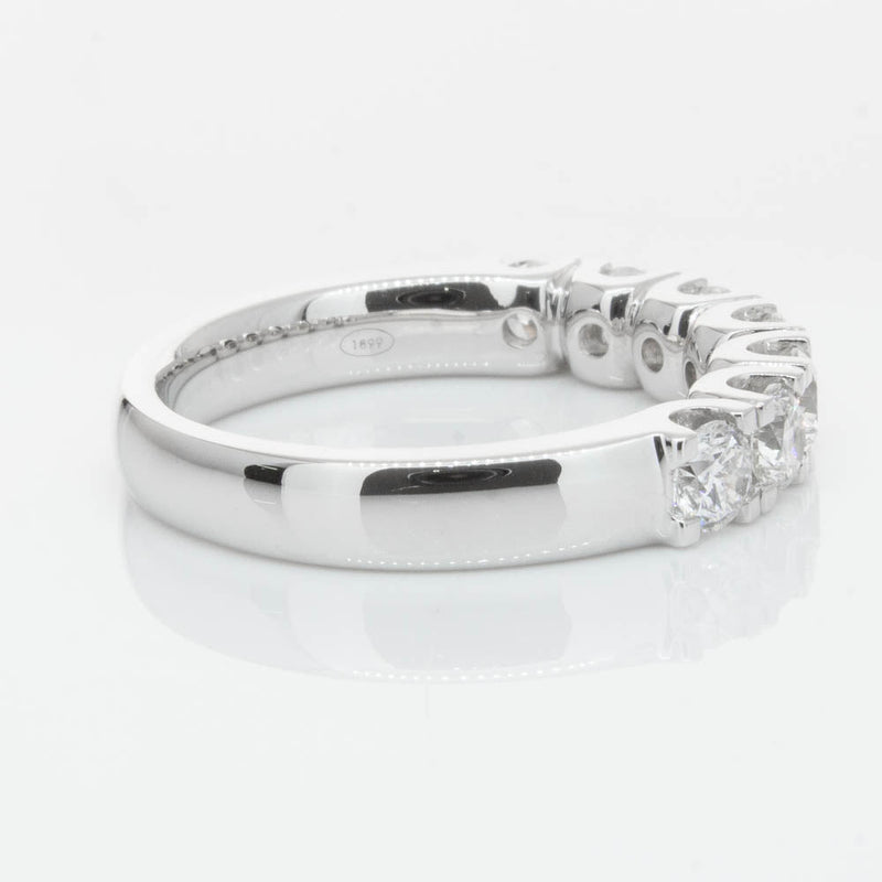 18ct White Gold Diamond Rialto Ring-Ring-Walker & Hall