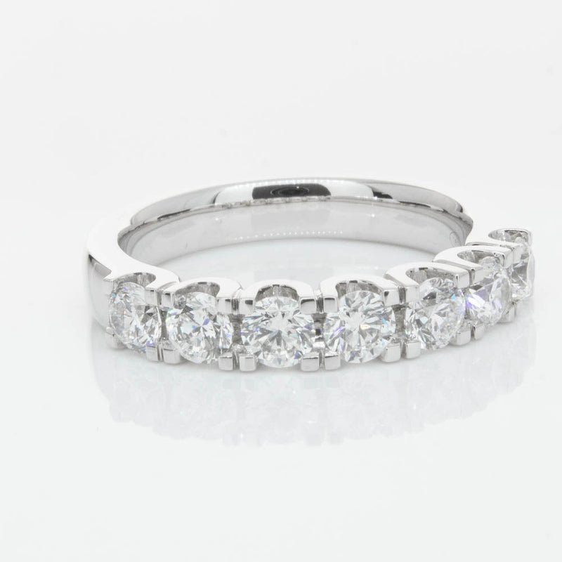 18ct White Gold Diamond Rialto Ring-Ring-Walker & Hall