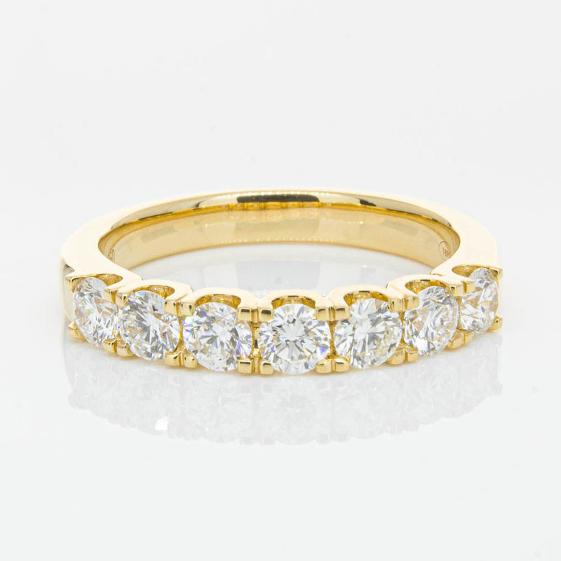 18ct Yellow Gold 1.00ct Diamond Rialto Ring-Ring-Walker & Hall