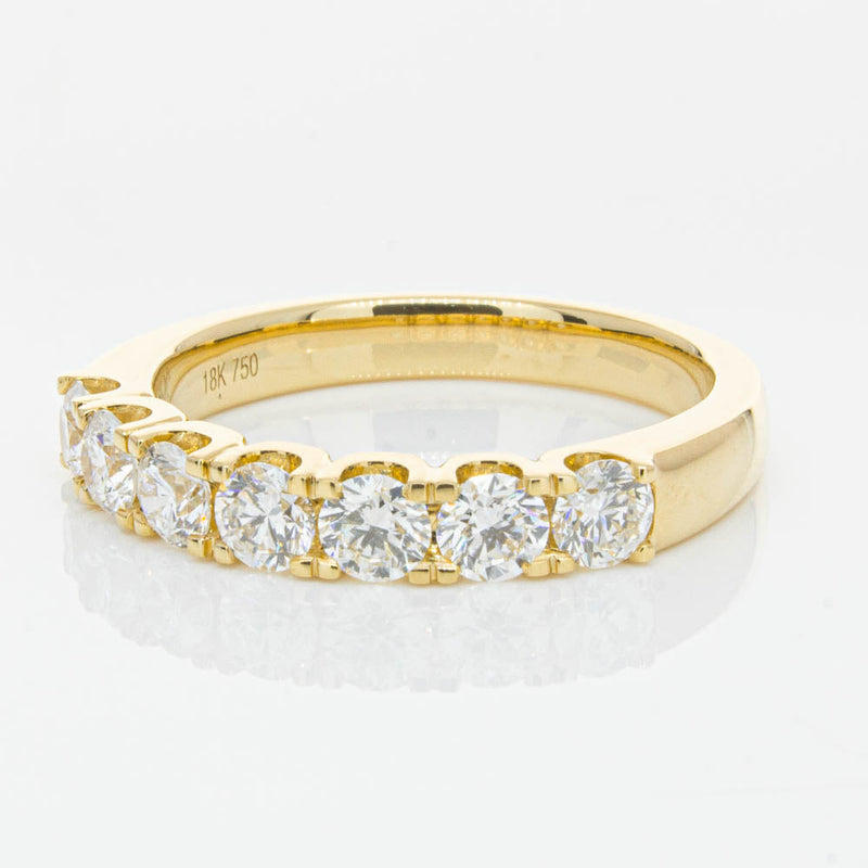 18ct Yellow Gold 1.00ct Diamond Rialto Ring-Ring-Walker & Hall