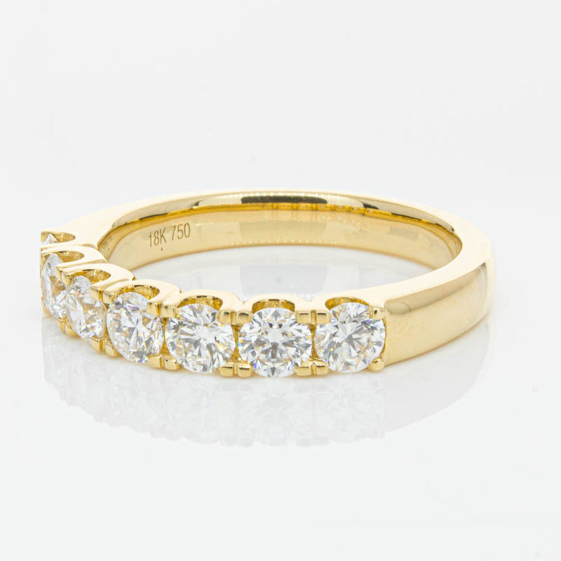 18ct Yellow Gold 1.00ct Diamond Rialto Ring-Ring-Walker & Hall