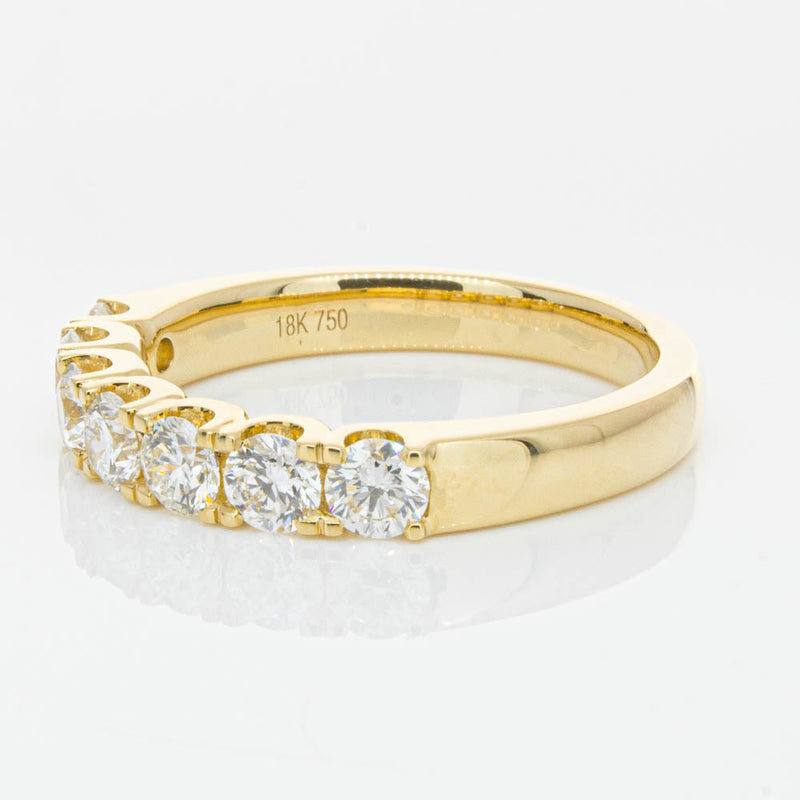 18ct Yellow Gold 1.00ct Diamond Rialto Ring-Ring-Walker & Hall