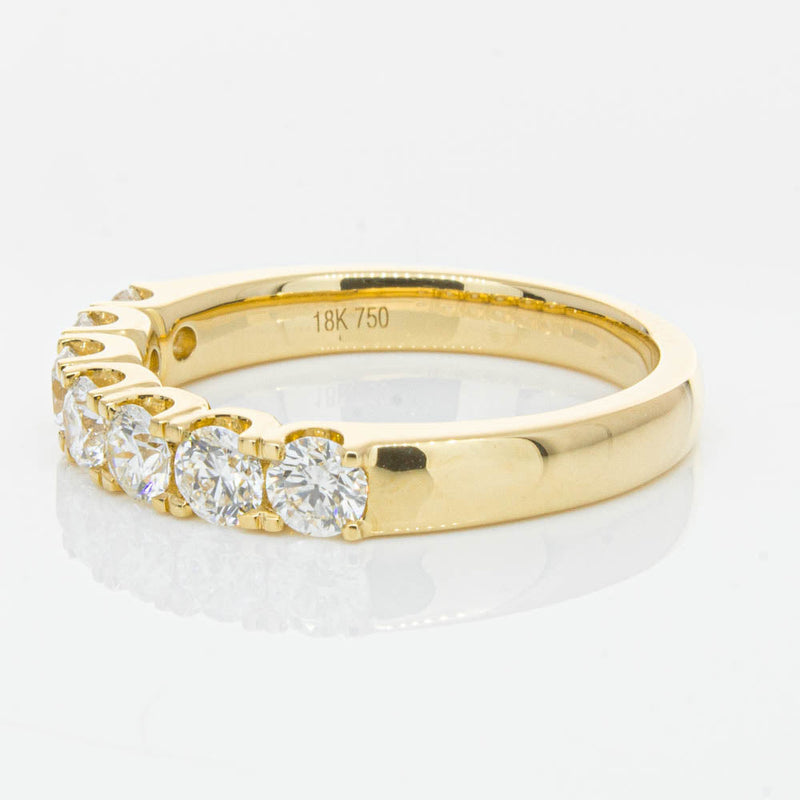 18ct Yellow Gold 1.00ct Diamond Rialto Ring-Ring-Walker & Hall
