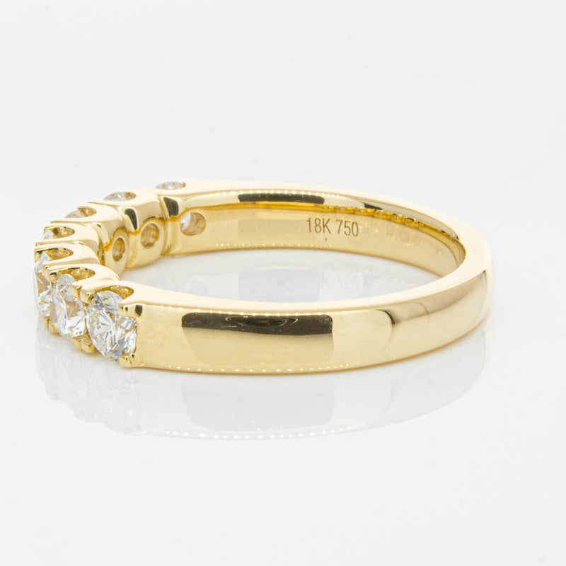 18ct Yellow Gold 1.00ct Diamond Rialto Ring-Ring-Walker & Hall