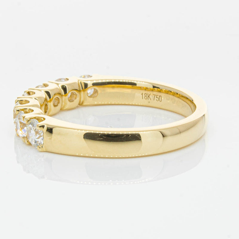 18ct Yellow Gold 1.00ct Diamond Rialto Ring-Ring-Walker & Hall