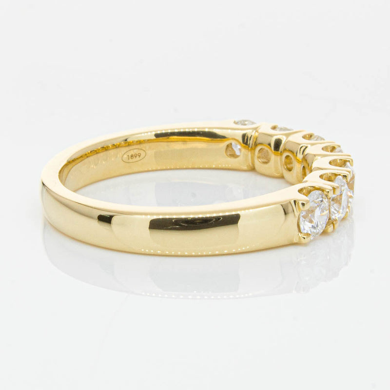 18ct Yellow Gold 1.00ct Diamond Rialto Ring-Ring-Walker & Hall