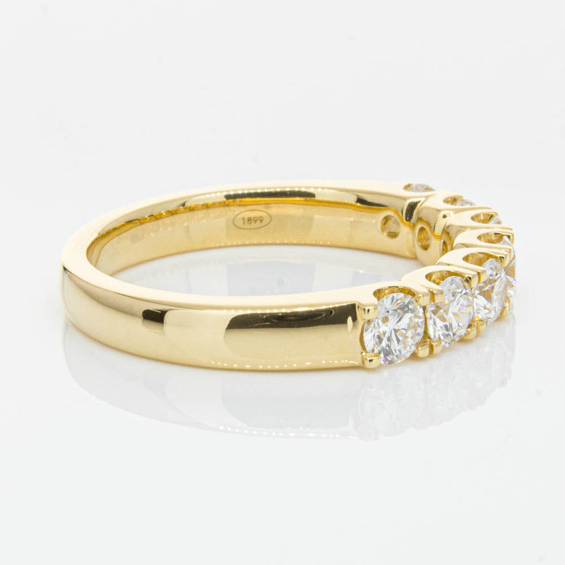 18ct Yellow Gold 1.00ct Diamond Rialto Ring-Ring-Walker & Hall