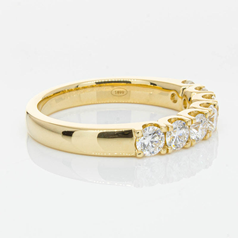 18ct Yellow Gold 1.00ct Diamond Rialto Ring-Ring-Walker & Hall