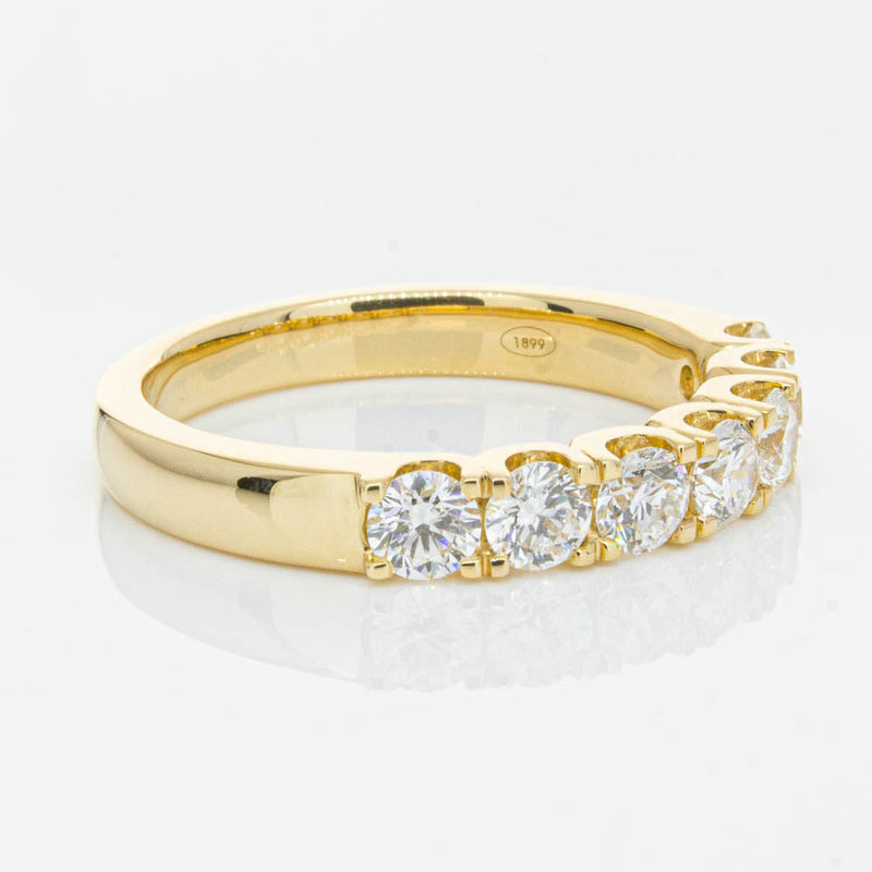 18ct Yellow Gold 1.00ct Diamond Rialto Ring-Ring-Walker & Hall