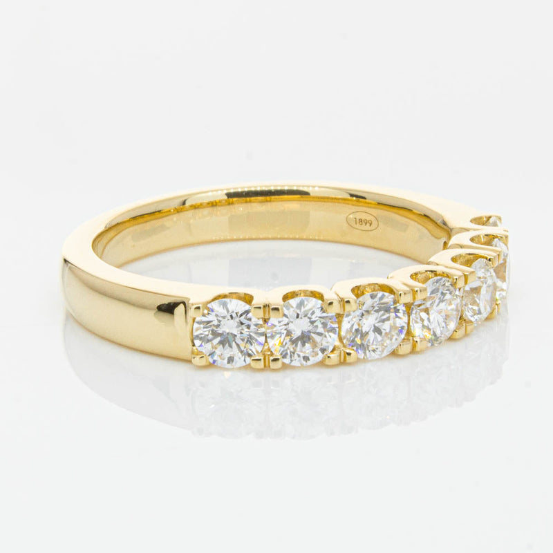 18ct Yellow Gold 1.00ct Diamond Rialto Ring-Ring-Walker & Hall