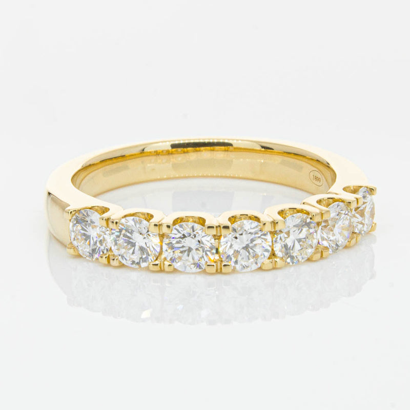 18ct Yellow Gold 1.00ct Diamond Rialto Ring-Ring-Walker & Hall