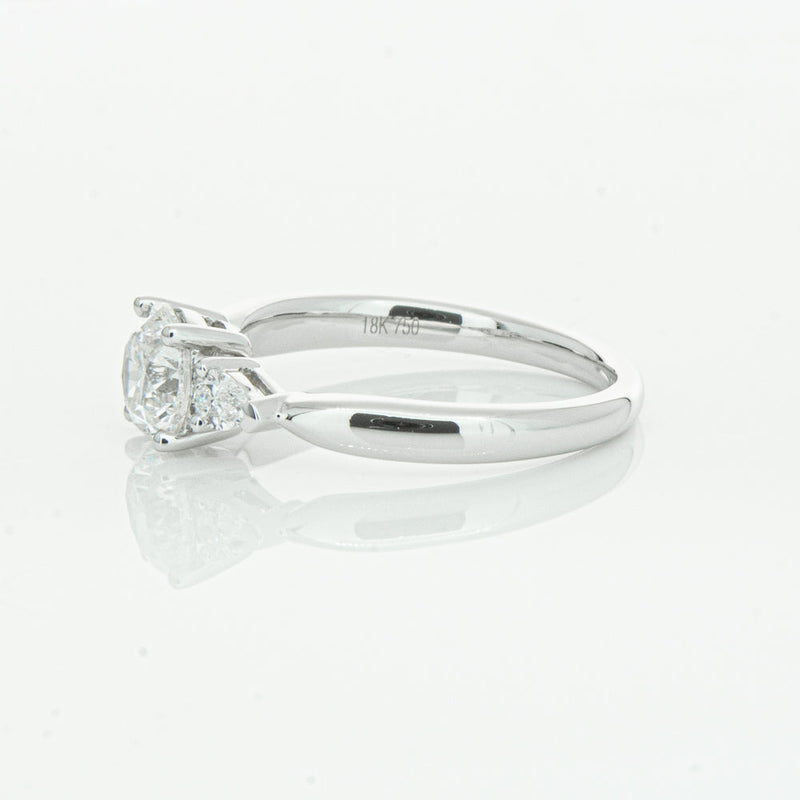 18ct White Gold 1.01ct Diamond Ayla Ring-Ring-Walker & Hall