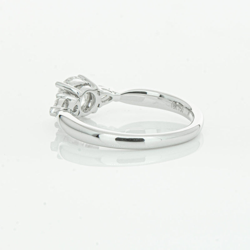 18ct White Gold 1.01ct Diamond Ayla Ring-Ring-Walker & Hall