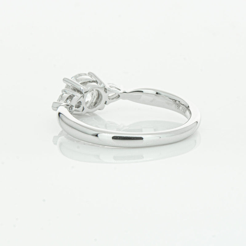 18ct White Gold 1.01ct Diamond Ayla Ring-Ring-Walker & Hall