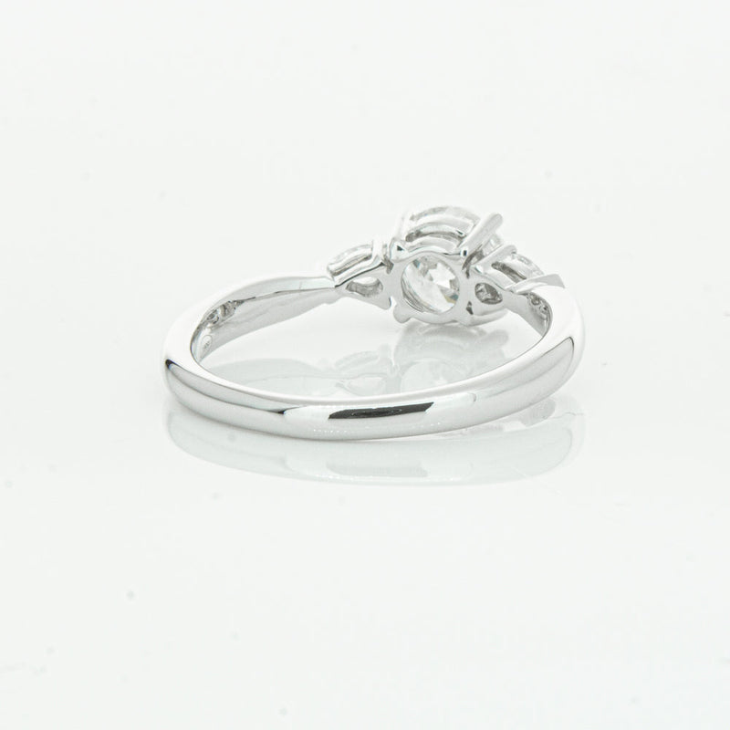 18ct White Gold 1.01ct Diamond Ayla Ring-Ring-Walker & Hall