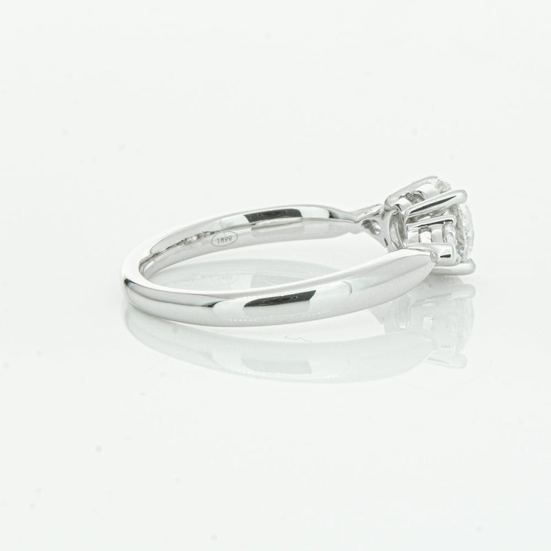 18ct White Gold 1.01ct Diamond Ayla Ring-Ring-Walker & Hall