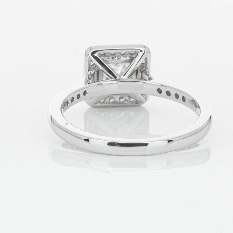 18ct White Gold 1.00ct Princess Cut Diamond Mandalay Ring-Ring-Walker & Hall