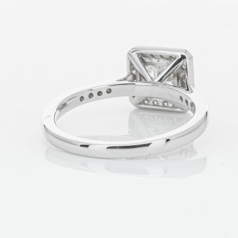18ct White Gold 1.00ct Princess Cut Diamond Mandalay Ring-Ring-Walker & Hall