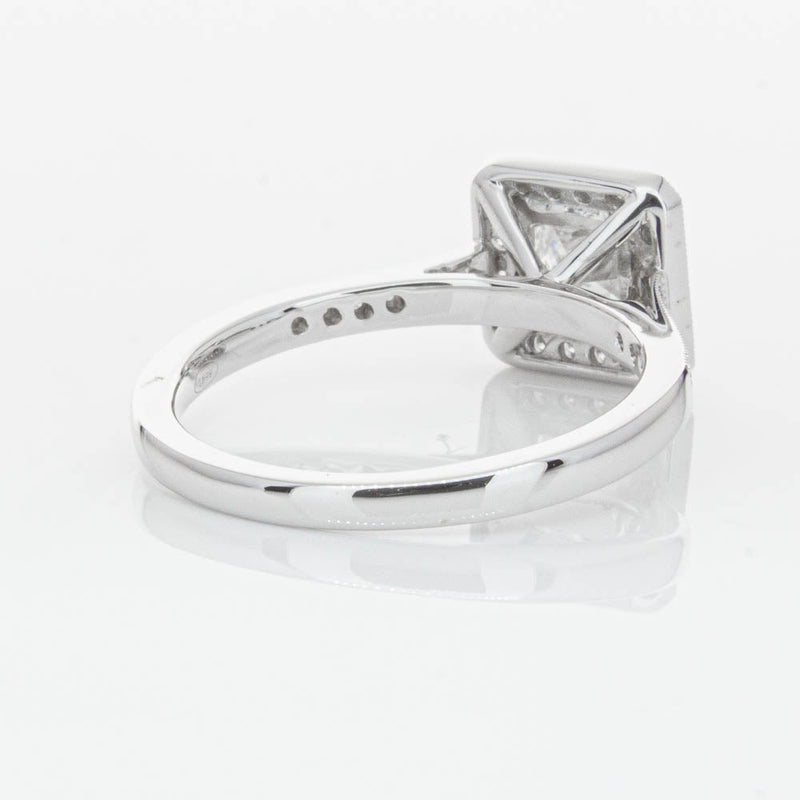 18ct White Gold 1.00ct Princess Cut Diamond Mandalay Ring-Ring-Walker & Hall