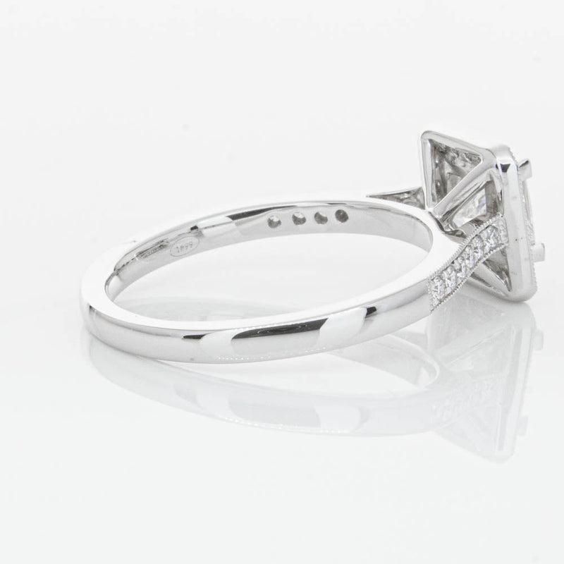 18ct White Gold 1.00ct Princess Cut Diamond Mandalay Ring-Ring-Walker & Hall