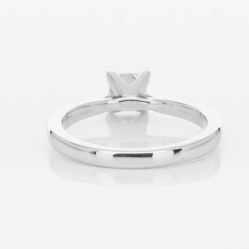 18ct White Gold .70ct Princess Cut Diamond Zenith Ring-Ring-Walker & Hall