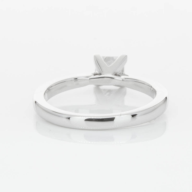 18ct White Gold .70ct Princess Cut Diamond Zenith Ring-Ring-Walker & Hall