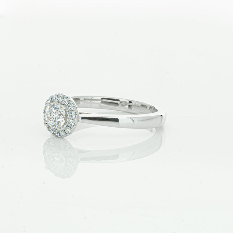 18ct White Gold .41ct Diamond Nina Ring-Ring-Walker & Hall