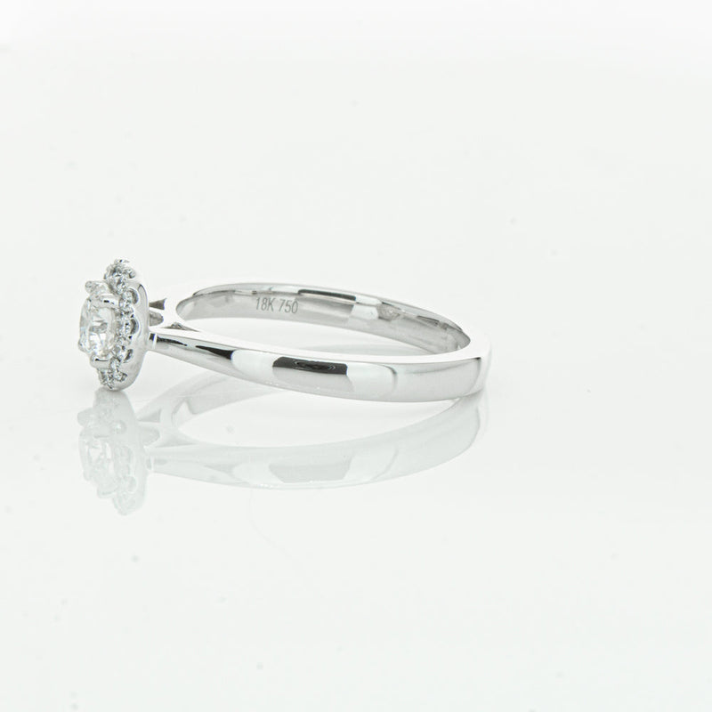 18ct White Gold .41ct Diamond Nina Ring-Ring-Walker & Hall