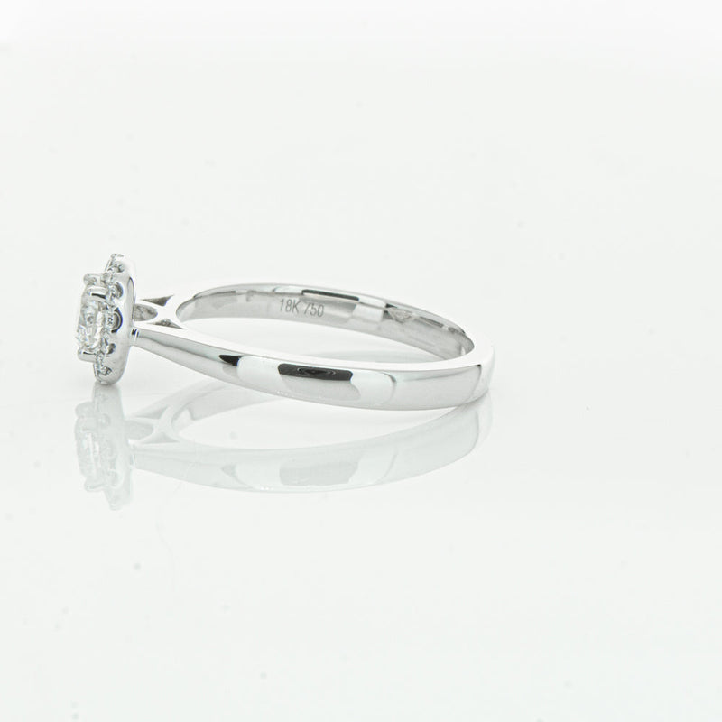 18ct White Gold .41ct Diamond Nina Ring-Ring-Walker & Hall