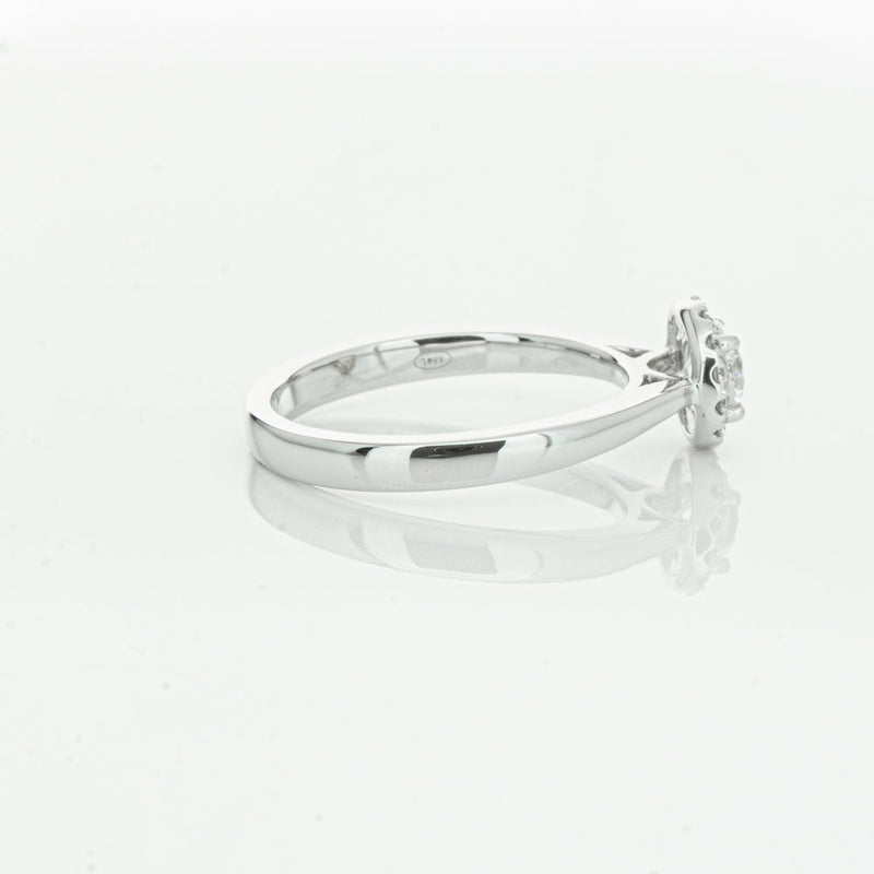 18ct White Gold .41ct Diamond Nina Ring-Ring-Walker & Hall