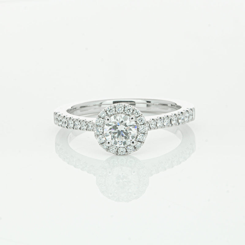 18ct White Gold .40ct Diamond Lola Ring-Ring-Walker & Hall