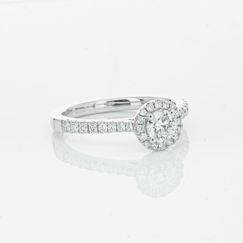 18ct White Gold .40ct Diamond Lola Ring-Ring-Walker & Hall