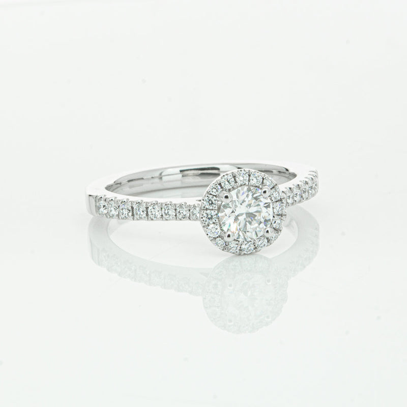 18ct White Gold .40ct Diamond Lola Ring-Ring-Walker & Hall